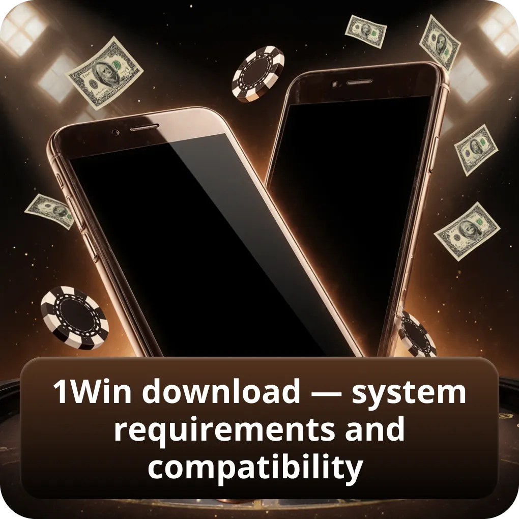 1Win download — system requirements and compatibility