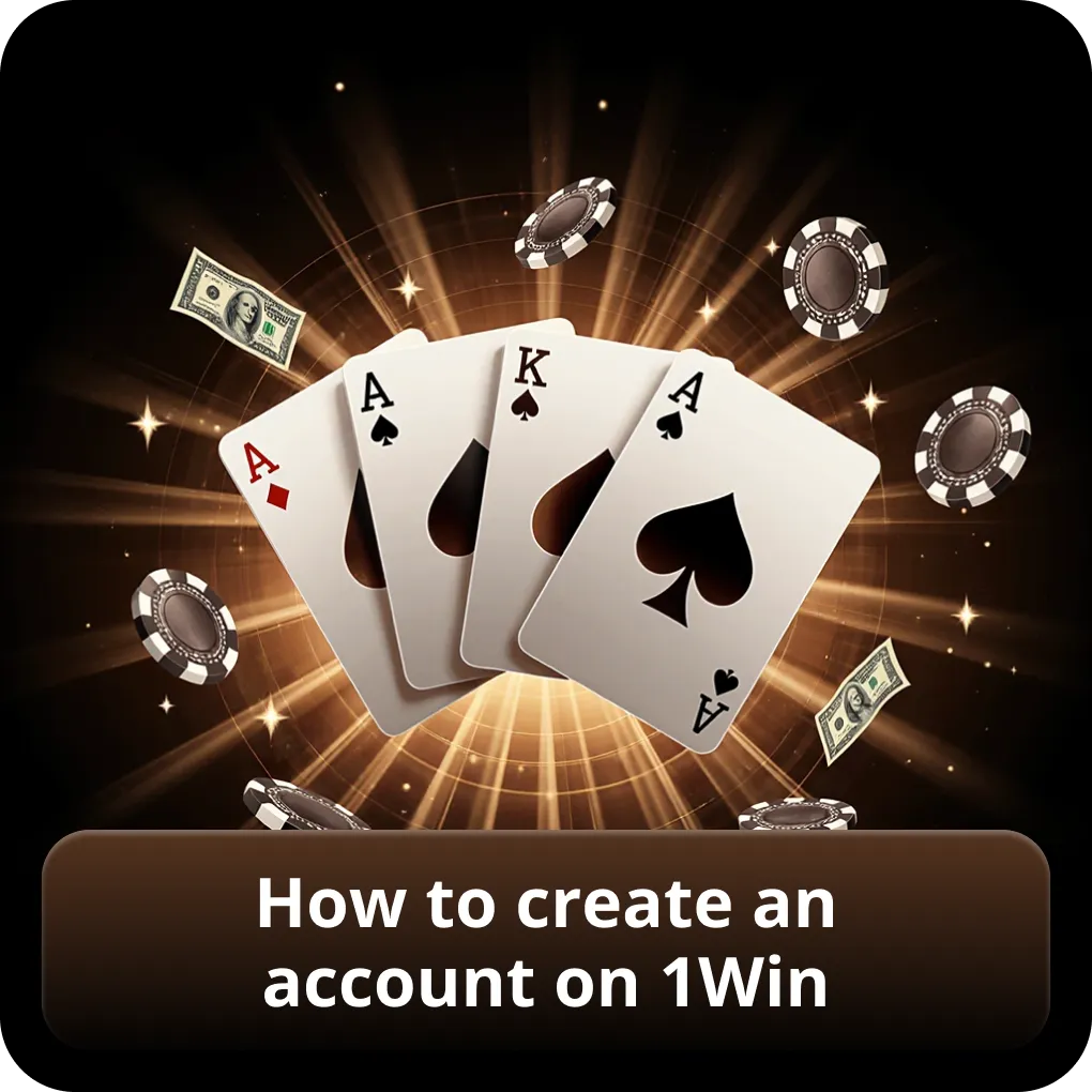 How to create an account on 1Win
